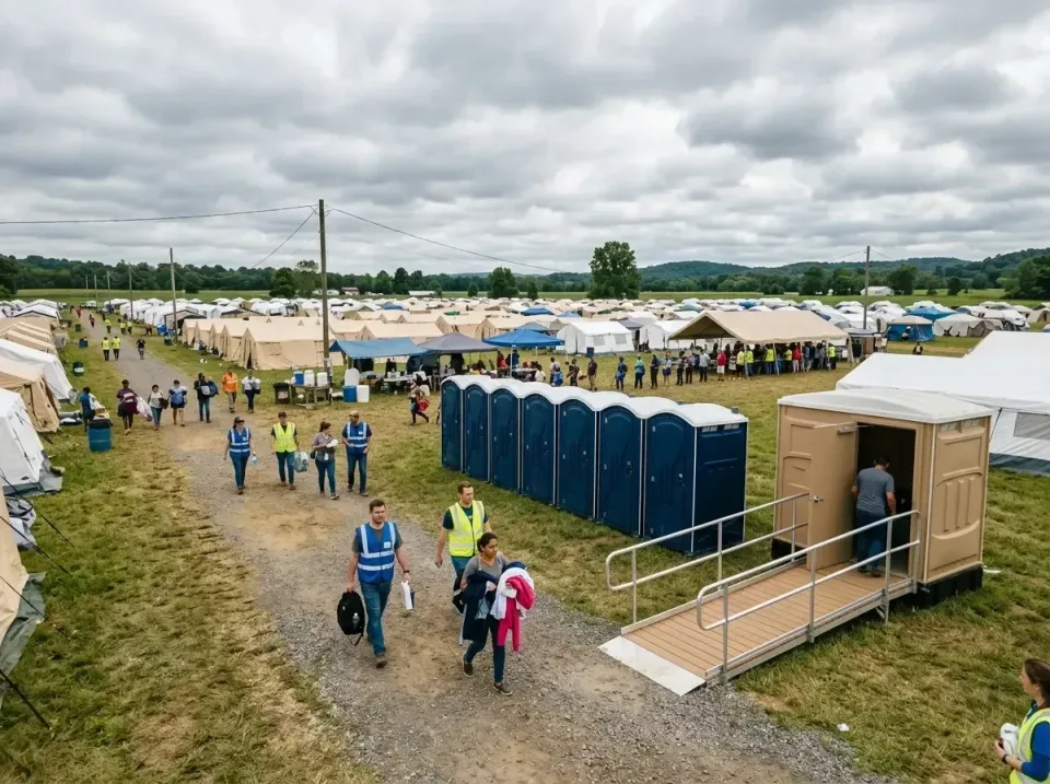 disaster-relief-camp-restrooms-010 — frequently asked questions, Dumpster & Portable Bathrooms Rental in Mill Creek East, WA